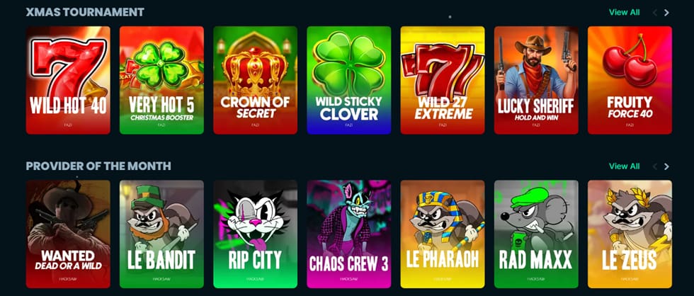 Casino games