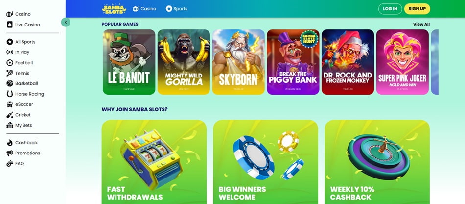 samba slots